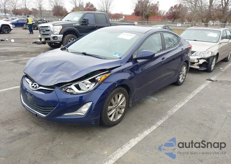 2014 Hyundai Elantra Se из США, поврежденный, VIN 5NPDH4AE0EH511360